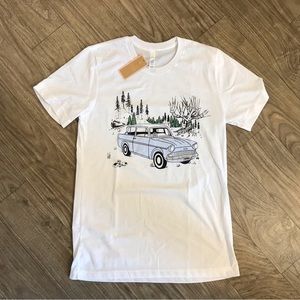 Harry Potter Car T-shirt with Whomping Willow NWT